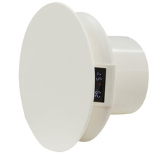 Badrumsventilator m/hygrostat og LED-display - GRAD